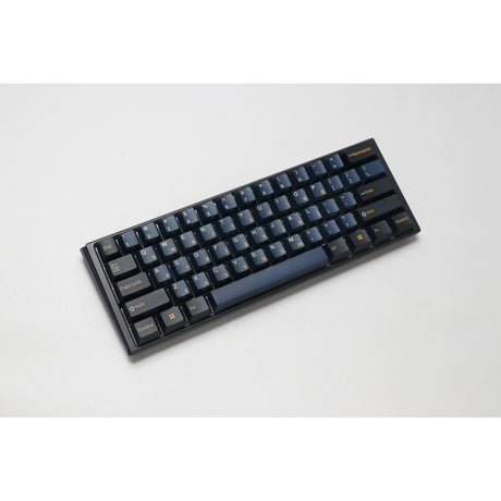Ducky one 3 pro mini rgb mechanisch gaming toetsenbord (zwart, us lay-out (qwerty), cherry mx2a speed silver, 60%, rgb led, double-shot pbt, quack mechanics, hot swap)