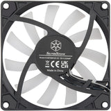 Silverstone air slimmer 90 argb case fan (zwart, 92 x 92 x 15 mm, pwm)