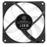 Silverstone air slimmer 120 argb case fan (zwart, 120 x 120 x 15 mm, pwm)