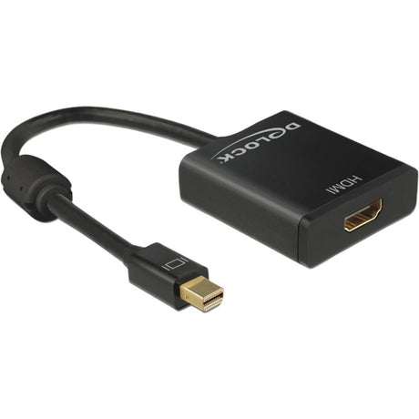 Delock mini displayport > hdmi adapter (zwart, 0,2 meter, 4k)