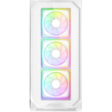 Sharkoon ak5g rgb midi tower behuizing (wit | 2x usb-a | 1x usb-c | rgb | tempered glass)