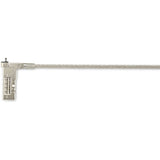 Kensington slim nanosaver 2.0 eq combination laptop lock diefstalbeveiliging (zilver)