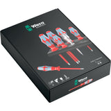 Wera 3165 i 6 schroevendraaierset, roestvrij staal + rek (rood blauw, 6-delig)