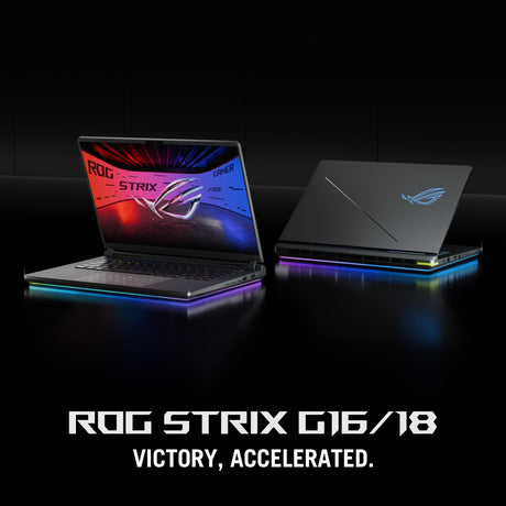 Asus rog strix g16 g615lr-s5396w 16 gaming laptop (zwart groen | core ultra 9 275hx | rtx 5070 ti | 16 gb | 1 tb ssd)
