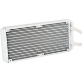 Silverstone sst-pf240w-argb-v2 waterkoeling (wit, incl. rgb controller)