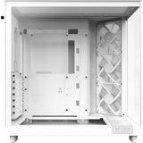 Nzxt h6 flow rgb midi tower behuizing (wit | 2x usb-a | 1x usb-c | rgb | tempered glass)