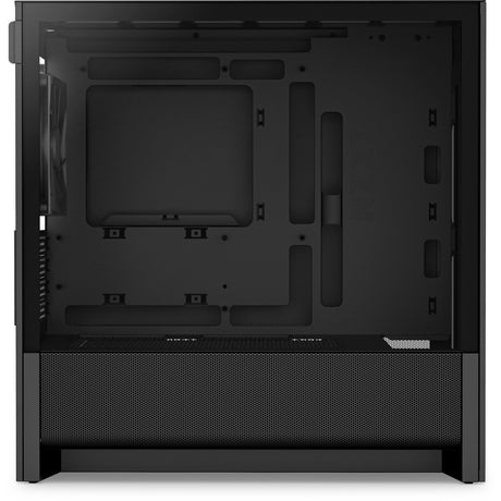 Nzxt h3 flow midi tower behuizing (zwart (mat) | 1x usb-a | 1x usb-c | tempered glass)