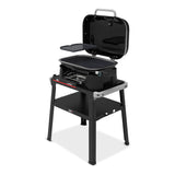 Weber lumin compact elektrische barbecue voor buiten met onderstel (zwart, 4 tot 6 personen, grilloppervlak 1561 cm²)