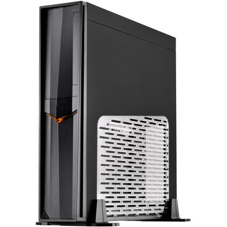 Silverstone sst-rvz02b-w window-kit desktop behuizing (zwart | 2x usb-a | window)