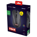 Trust gxt 931 ybar draadloze gamingmuis (zwart, 200 - 7.200 dpi, 2.4ghz bluetooth usb)