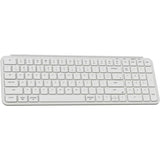 Keychron b2 pro-k8 toetsenbord (wit (mat), us lay-out (qwerty), scissor switches, 96%, abs keycaps, 2.4 ghz | bluetooth | usb)