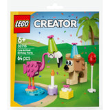 Lego creator - schattige dierenverjaardag constructiespeelgoed (30715)