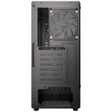 Antec vx320 argb midi tower behuizing (zwart | 3x usb-a | tempered glass)