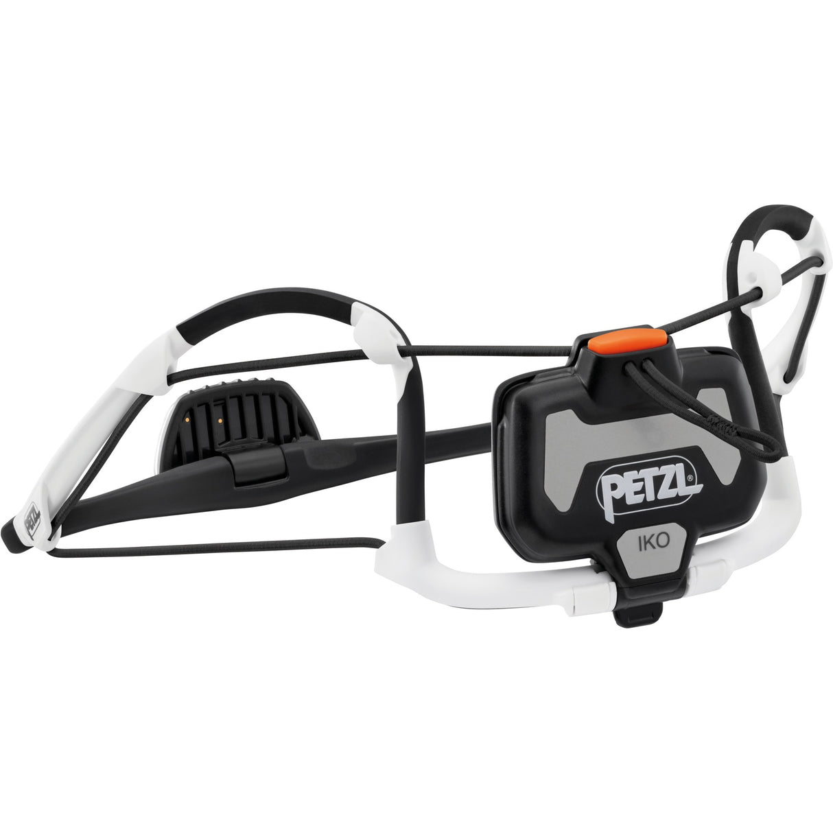 Petzl iko hoofdlamp ledverlichting (zwart wit)