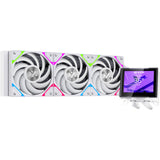 Xyz pc gear hydroview aio 360 waterkoeling (wit, argb, pwm)