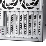 Silverstone rm52 server behuizing (zwart | 2x usb-a | 1x usb-c)