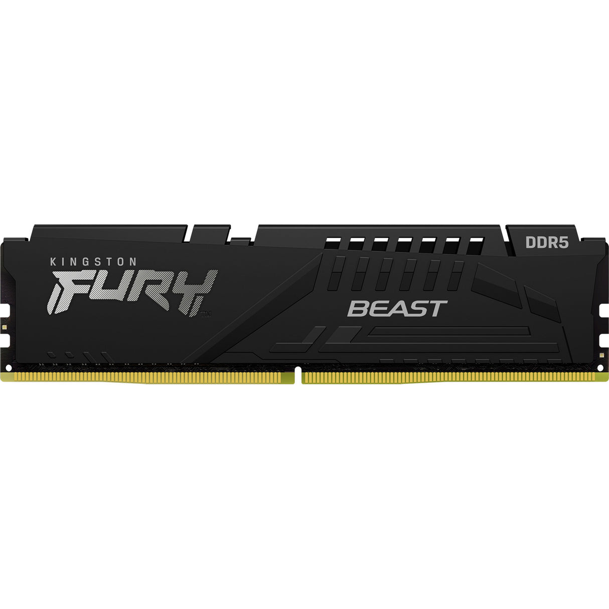 Kingston fury beast 128 gb ddr5-5600 (2x 64 gb) werkgeheugen (zwart, kf556c36bbek2-128, xmp 3.0, expo)
