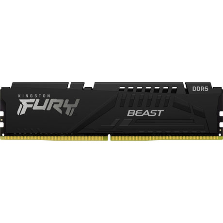 Kingston fury beast 128 gb ddr5-5600 (2x 64 gb) werkgeheugen (zwart, kf556c36bbek2-128, xmp 3.0, expo)
