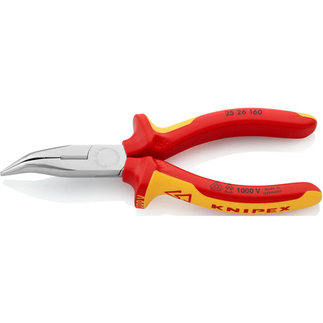 Knipex langwerpige tang gebogen 1000v 160mm
