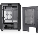 Thermaltake the tower 600 midi tower behuizing (zwart | 4x usb-a | 1x usb-c | tempered glass)