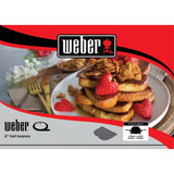 Weber halve planca voor q 2100n, q 2200n en q 2800n+ grillplaat (zwart)