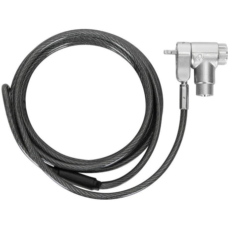 Targus defcon ultimate universal keyed cable lock with adaptable lock head diefstalbeveiliging