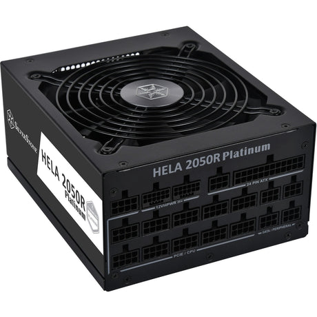 Silverstone hela 2050r platinum, modulaire 2050 watt voeding (zwart, 14x pcie)