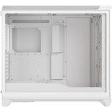 Fractal design meshify 3 xl rgb big tower behuizing (wit | 2x usb-a | 1x usb-c | rgb | tempered glass)