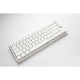 Ducky one 3 classic pure white sf rgb mechanisch toetsenbord (wit, us lay-out (qwerty), cherry mx brown, 65%, rgb leds, double-shot pbt, hot-swappable, quack mechanics)