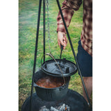 The windmill dutch oven 9 qt kookpan (zwart, ø 31.5 cm | 8.5 liter)