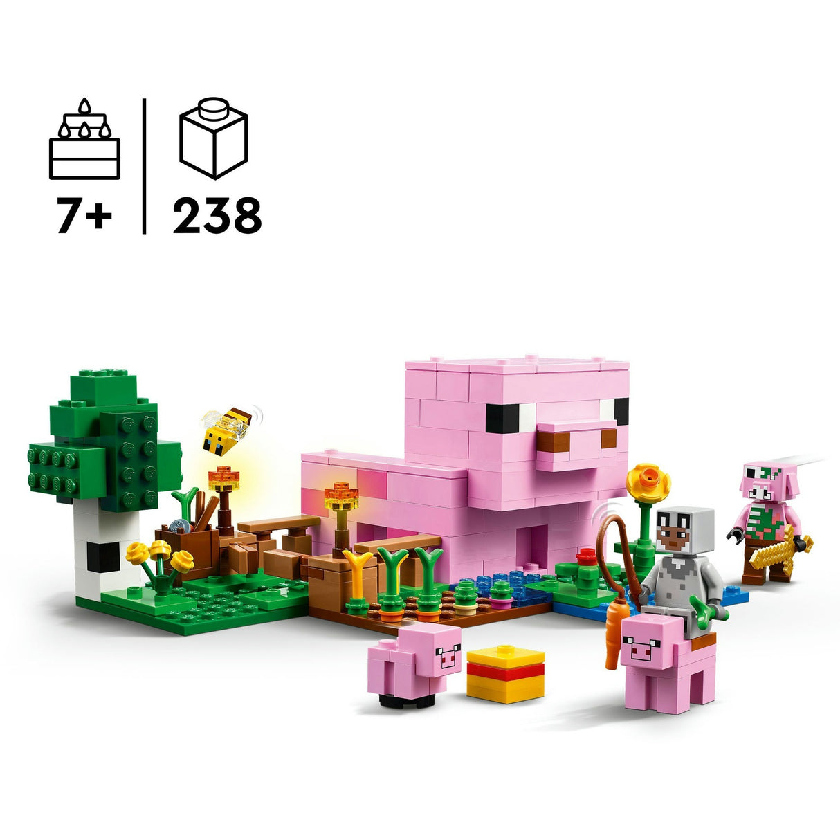 Lego minecraft het huis van het biggetje - 21268