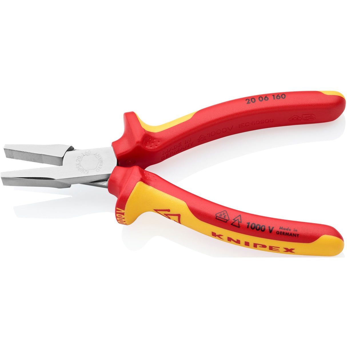 Knipex platbektang 2006 160mm vde