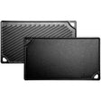 Lodge omkeerbare grill- bakplaat ldp3 grillplaat (zwart, 42cm x 24cm)
