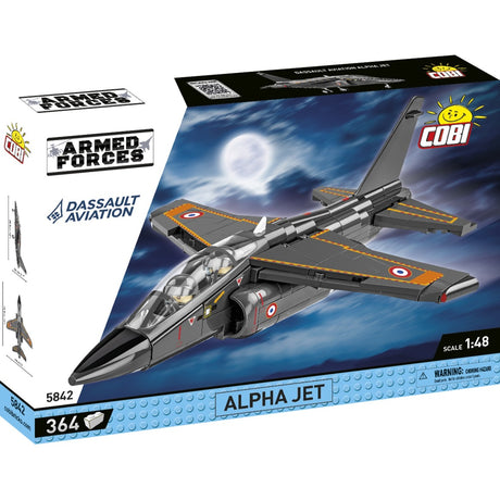 Cobi armed forces - alpha jet constructiespeelgoed (schaal 1:48)