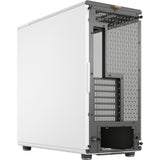 Fractal design north xl midi tower behuizing (wit houtkleur | 2x usb-a | 1x usb-c | tempered glass)
