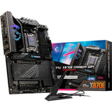 Msi mpg x870e carbon wifi socket am5 moederbord (raid, 5gb-lan, 2,5gb-lan, wi-fi 7, bt, sound, atx)