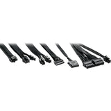 Sharkoon rebel p20 sfx modulaire 850 watt voeding (zwart, 1x 12v-2x6, 2x pcie)