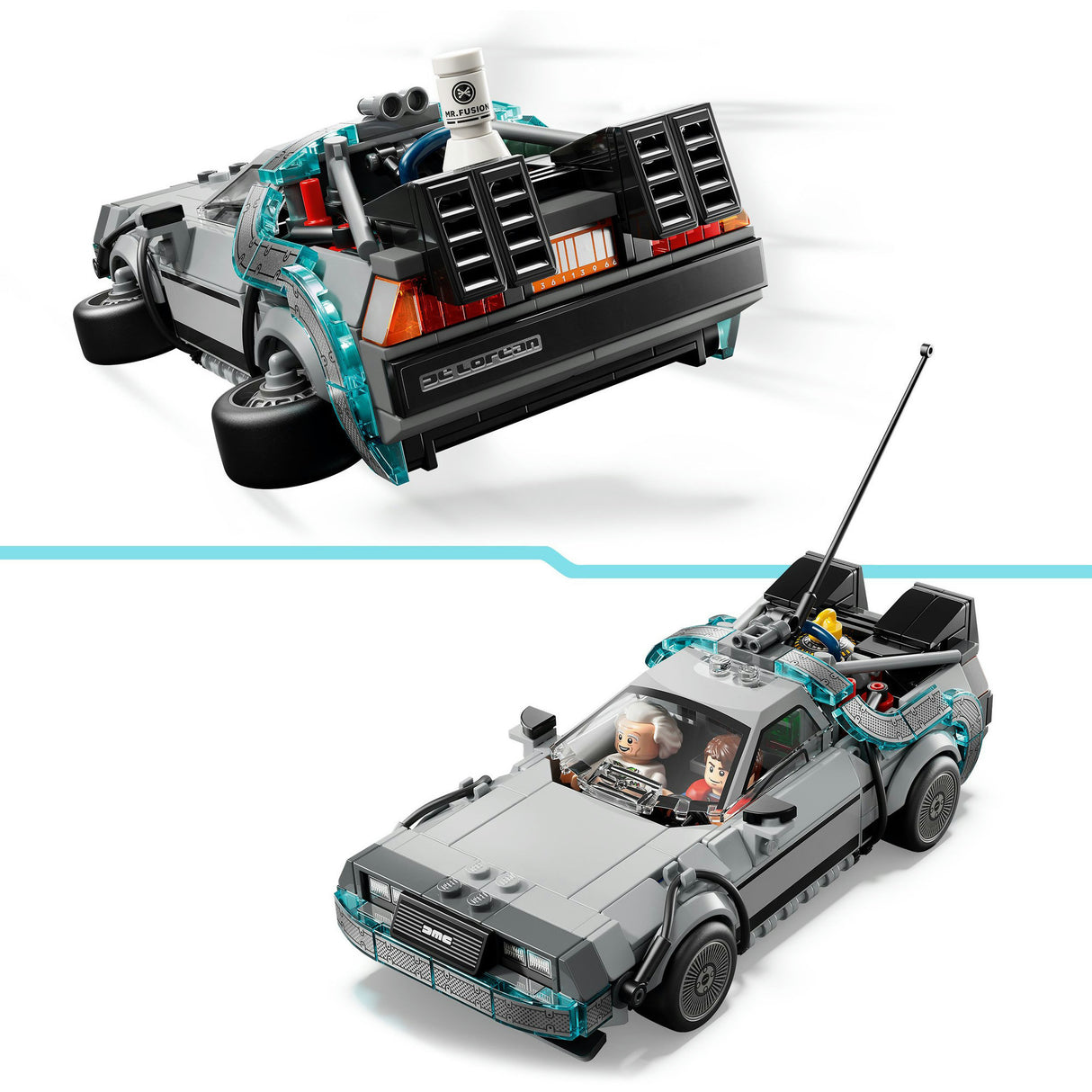 Lego speed champions tijdmachine uit back to the future - 77256