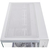 Chieftec visio midi tower behuizing (wit | 2x usb-a | 1x usb-c | rgb | tempered glass)