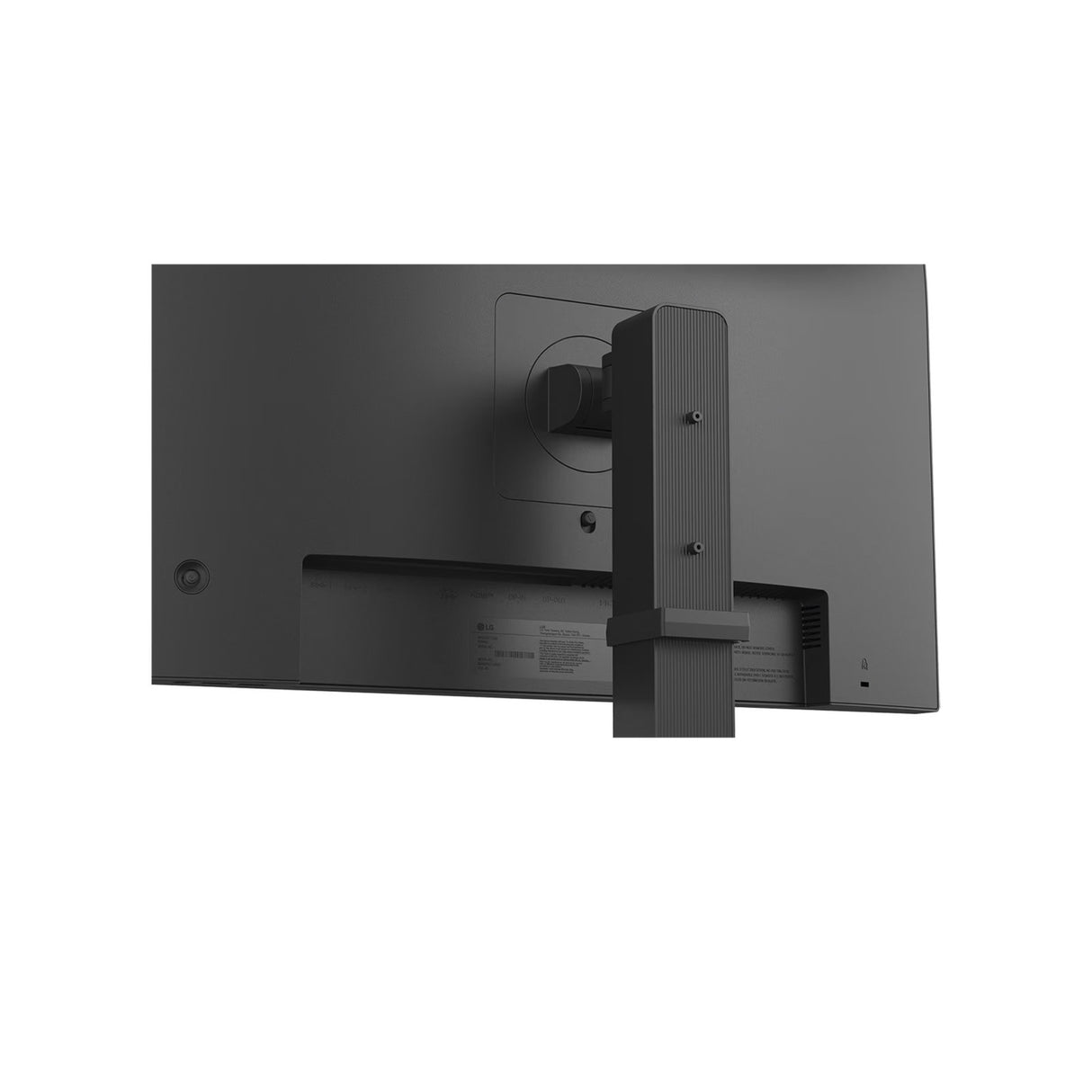 Lg 24ba850 23.8 monitor (zwart, hdmi, displayport, audio, lan, usb-c, webcam)