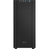 Sharkoon s25-w midi tower behuizing (zwart | 2x usb-a | window)
