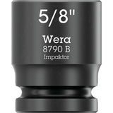 Wera 9608 dop-magneetstrip b impaktor imperial 1 dopsleutel (zwart groen, 9‑delig)