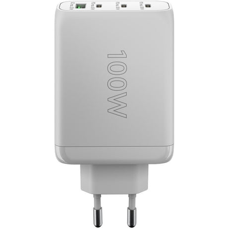 Goobay 100w gan usb-c pd multiport quick charger (wit)