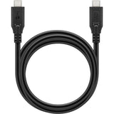 Goobay usb-c 4.0 > usb-c kabel (zwart, 1,5 meter)