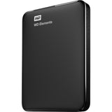 Wd elements portable 1 tb externe harde schijf (zwart, buzg0010bbk-wesn, micro-usb-b 3.2 (5 gbit s))