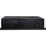Silverstone ml04b htpc behuizing (zwart | 2x usb-a)