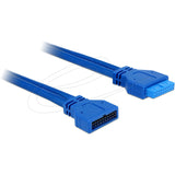 Delock verlengkabel usb 3.0 pin header (blauw)