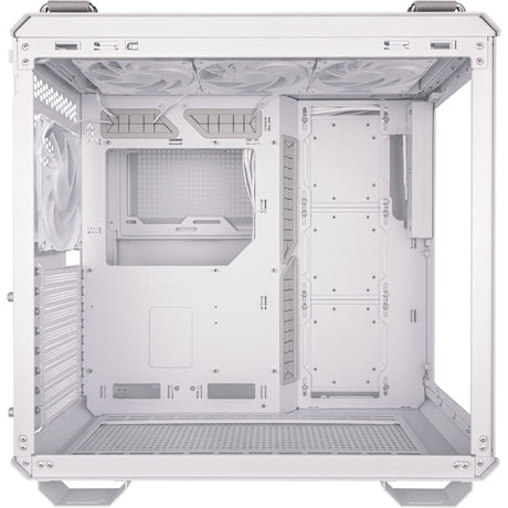 Asus tuf gaming gt502 plus midi tower behuizing (wit | 2x usb-a | 1x usb-c | tempered glass)