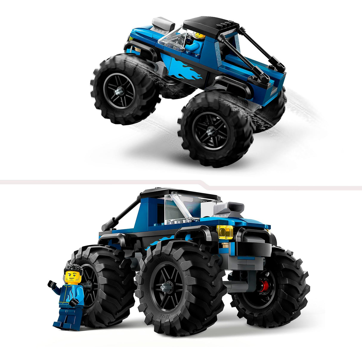 Lego city blauwe monstertruck - 60402