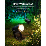 Govee slimme buitenspots matter rgbicww - 2 pack tuinspots